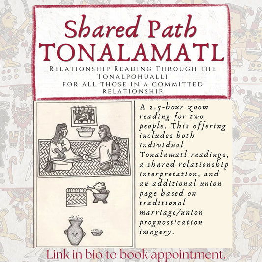 Couple's TONALAMATL Appointment | Relationship Tonalli Reading