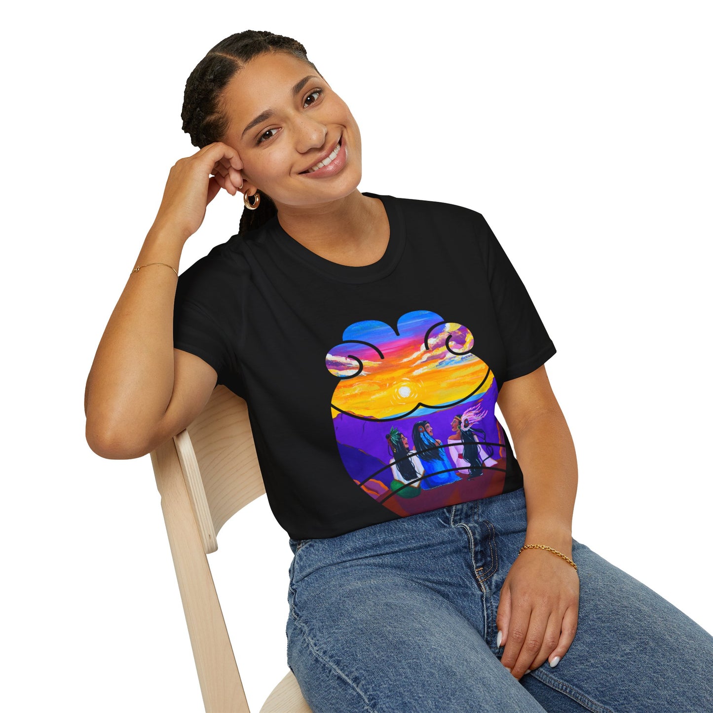 Camiseta unisex de estilo suave Amistad | Amistad azteca | Calpulli | Yollotl | Danza Azteca | Indígena | Danza azteca | Ropa | Ropa