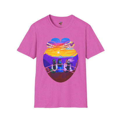 Camiseta unisex de estilo suave Amistad | Amistad azteca | Calpulli | Yollotl | Danza Azteca | Indígena | Danza azteca | Ropa | Ropa