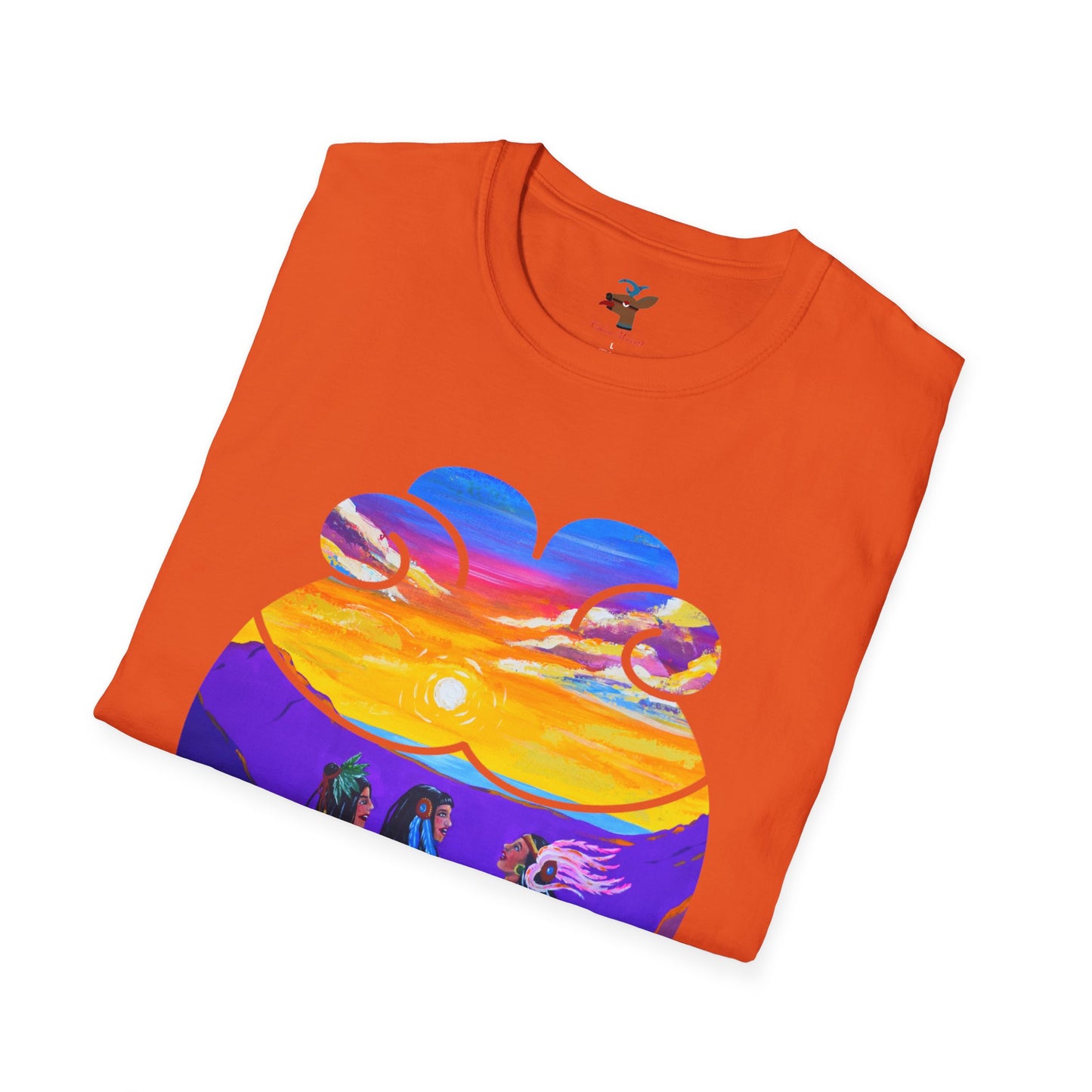 Camiseta unisex de estilo suave Amistad | Amistad azteca | Calpulli | Yollotl | Danza Azteca | Indígena | Danza azteca | Ropa | Ropa
