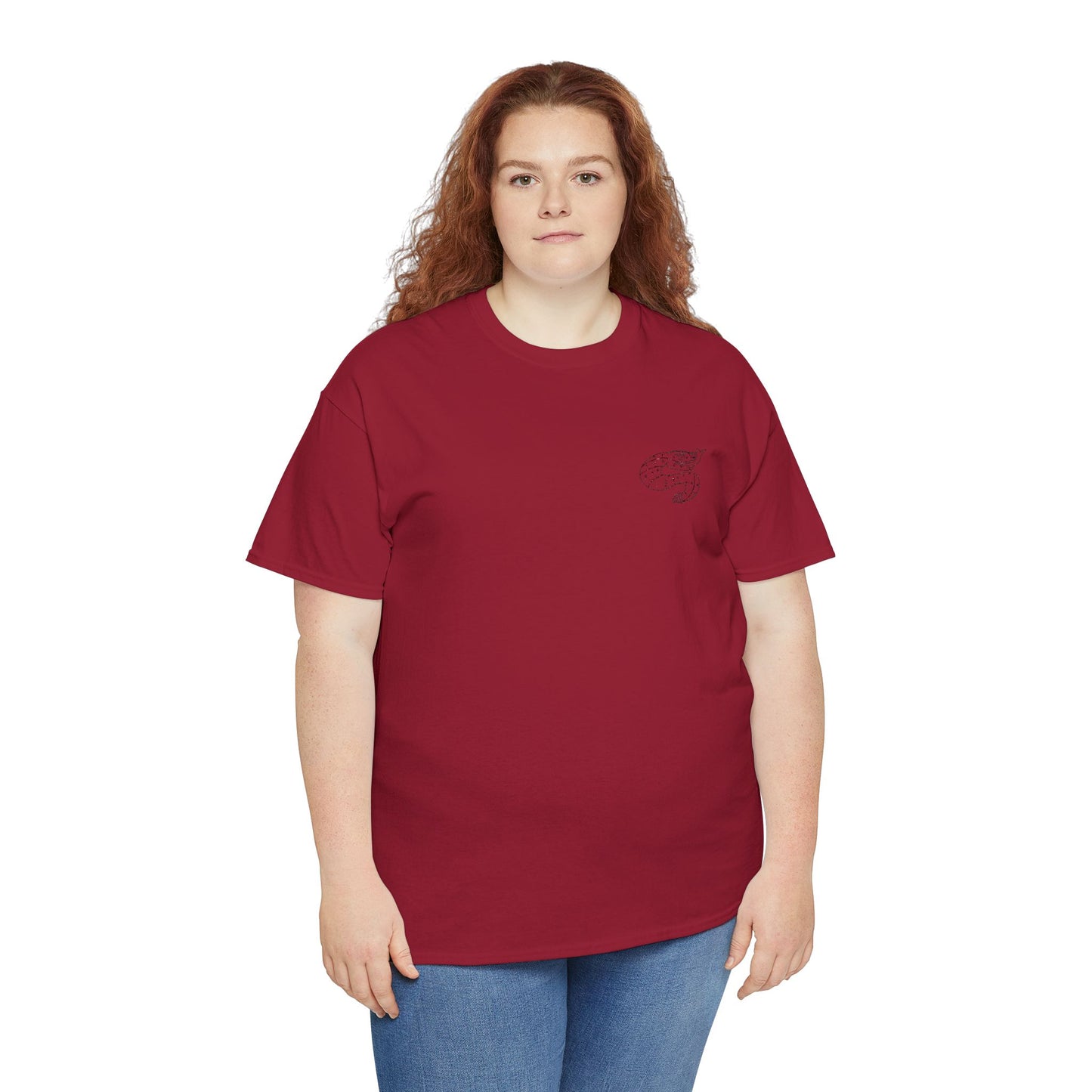 Coatl Snake Tonalli Embroidered Design T-Shirt