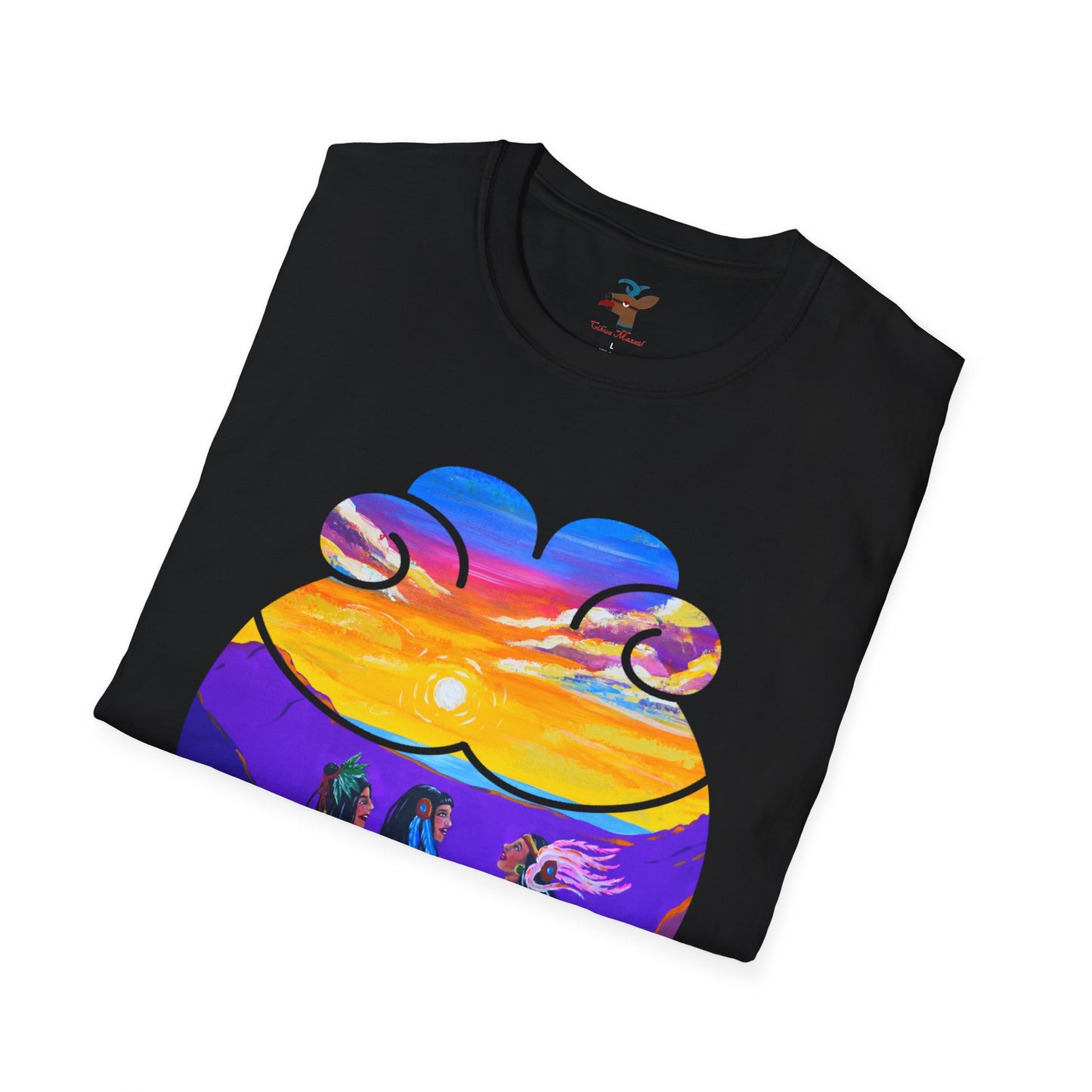 Camiseta unisex de estilo suave Amistad | Amistad azteca | Calpulli | Yollotl | Danza Azteca | Indígena | Danza azteca | Ropa | Ropa