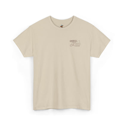 Ehecatl WindTonalli Embroidered Design T-Shirt
