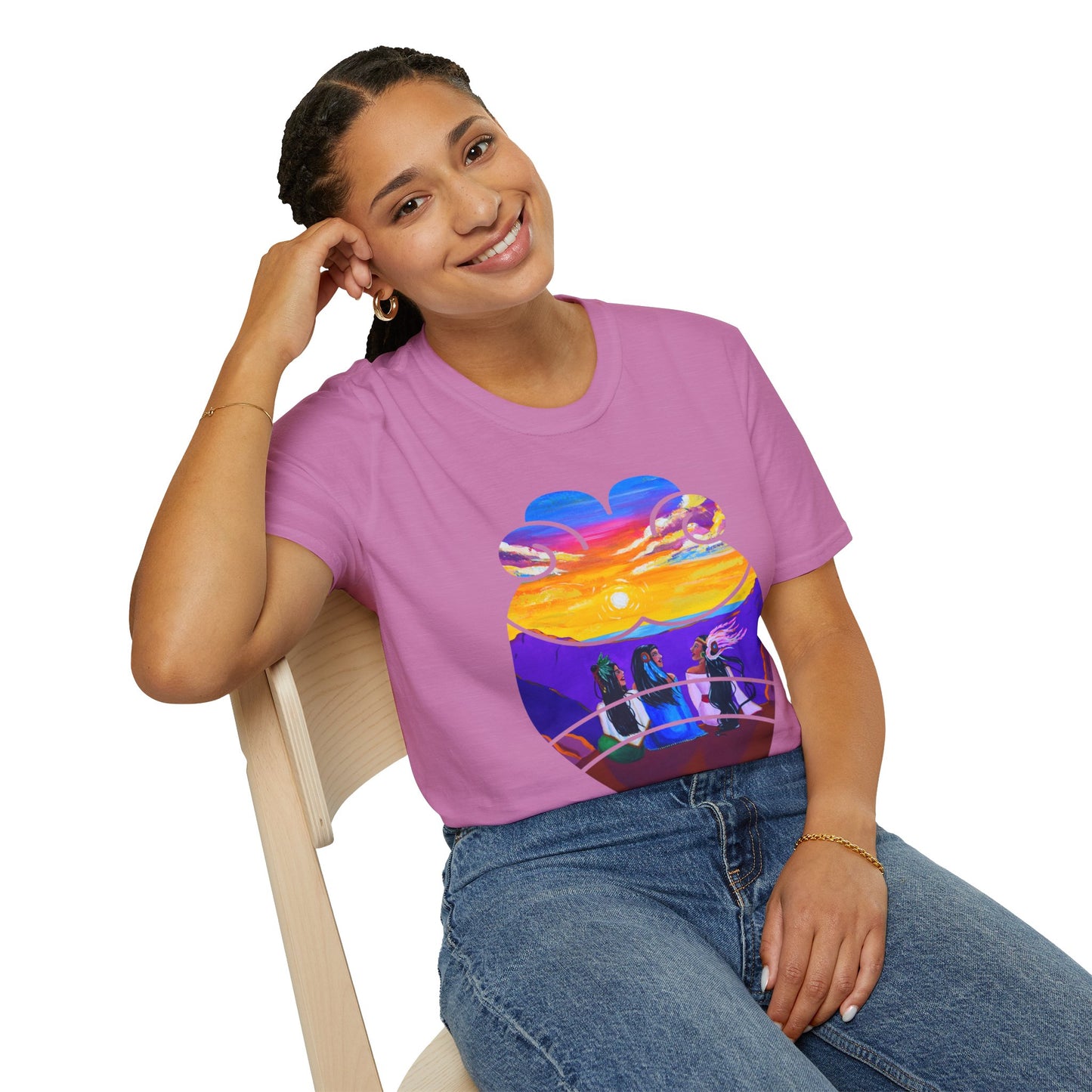 Camiseta unisex de estilo suave Amistad | Amistad azteca | Calpulli | Yollotl | Danza Azteca | Indígena | Danza azteca | Ropa | Ropa