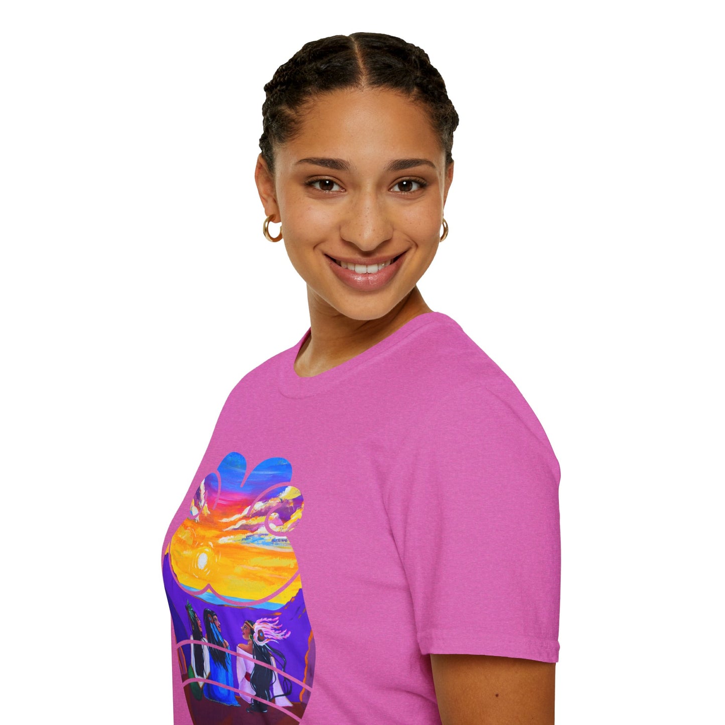 Camiseta unisex de estilo suave Amistad | Amistad azteca | Calpulli | Yollotl | Danza Azteca | Indígena | Danza azteca | Ropa | Ropa