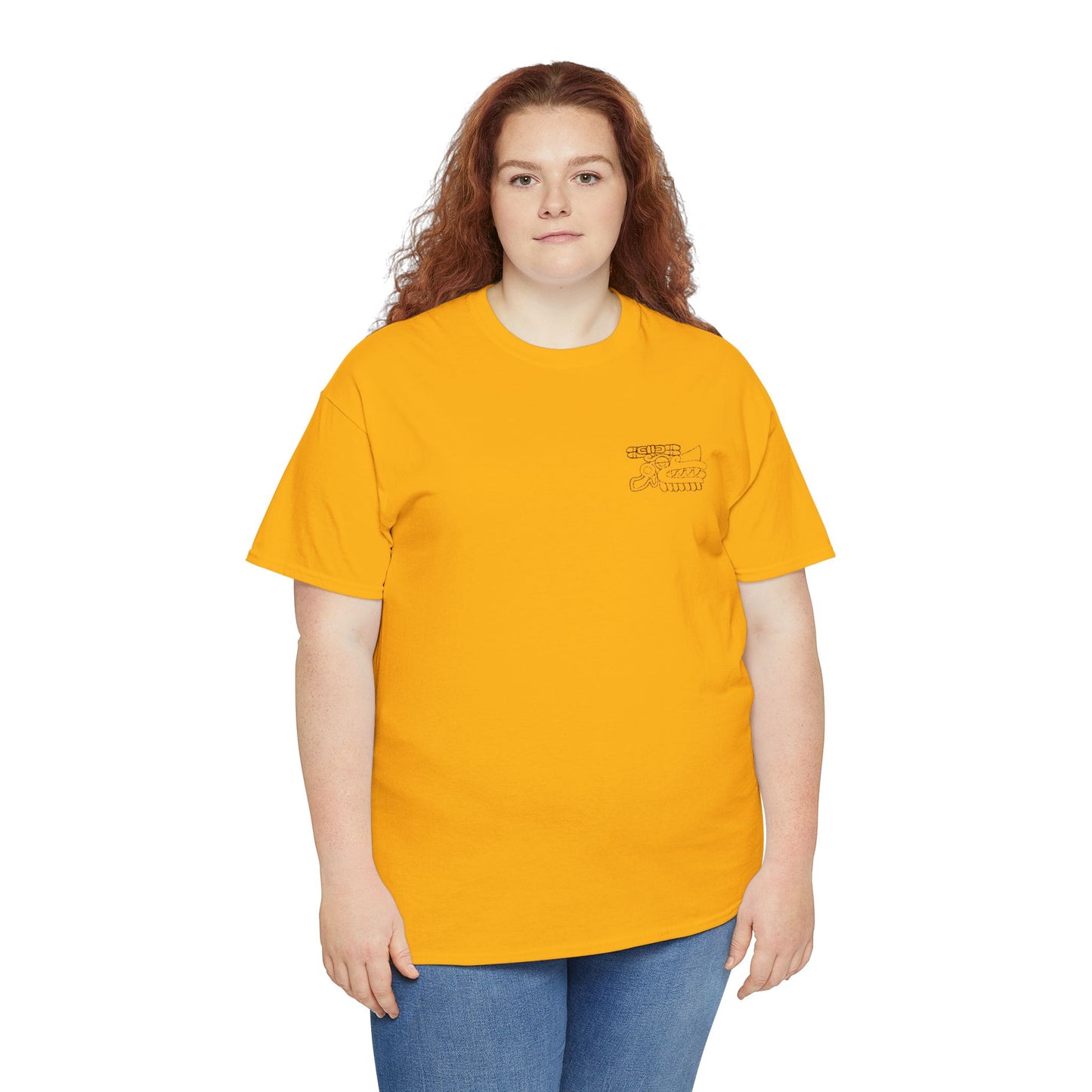 Ehecatl WindTonalli Embroidered Design T-Shirt