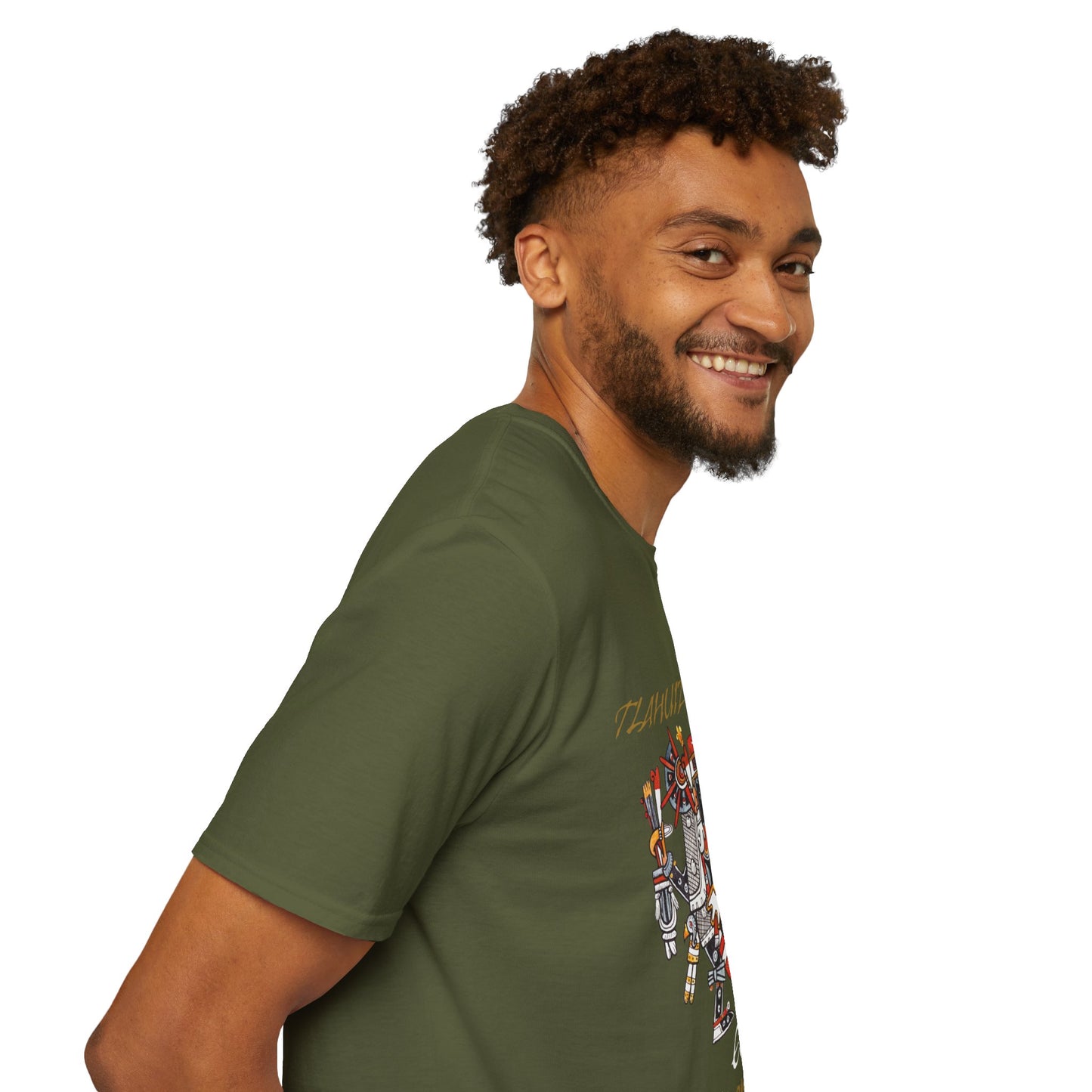 Camiseta unisex estilo suave Tlahuiztlampa Quetzalcoatl | dirección este | danza azteca | danza azteca | ropa | ropa | camiseta