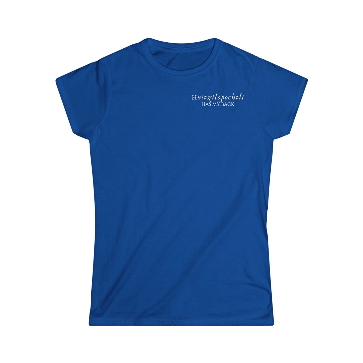 Huitzilopochtli has my back-Women's Black T-Shirt