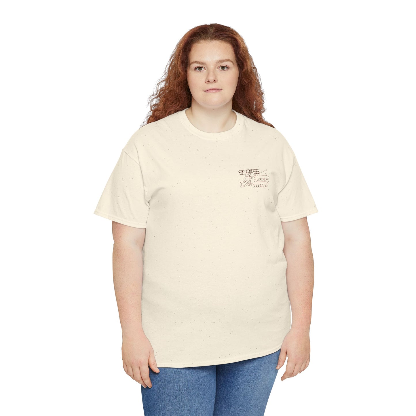 Ehecatl WindTonalli Embroidered Design T-Shirt