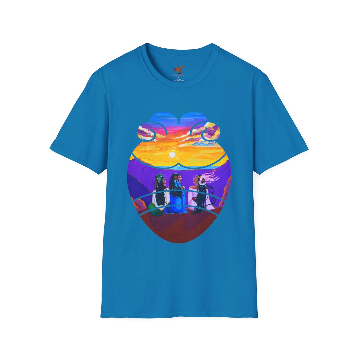 Camiseta unisex de estilo suave Amistad | Amistad azteca | Calpulli | Yollotl | Danza Azteca | Indígena | Danza azteca | Ropa | Ropa