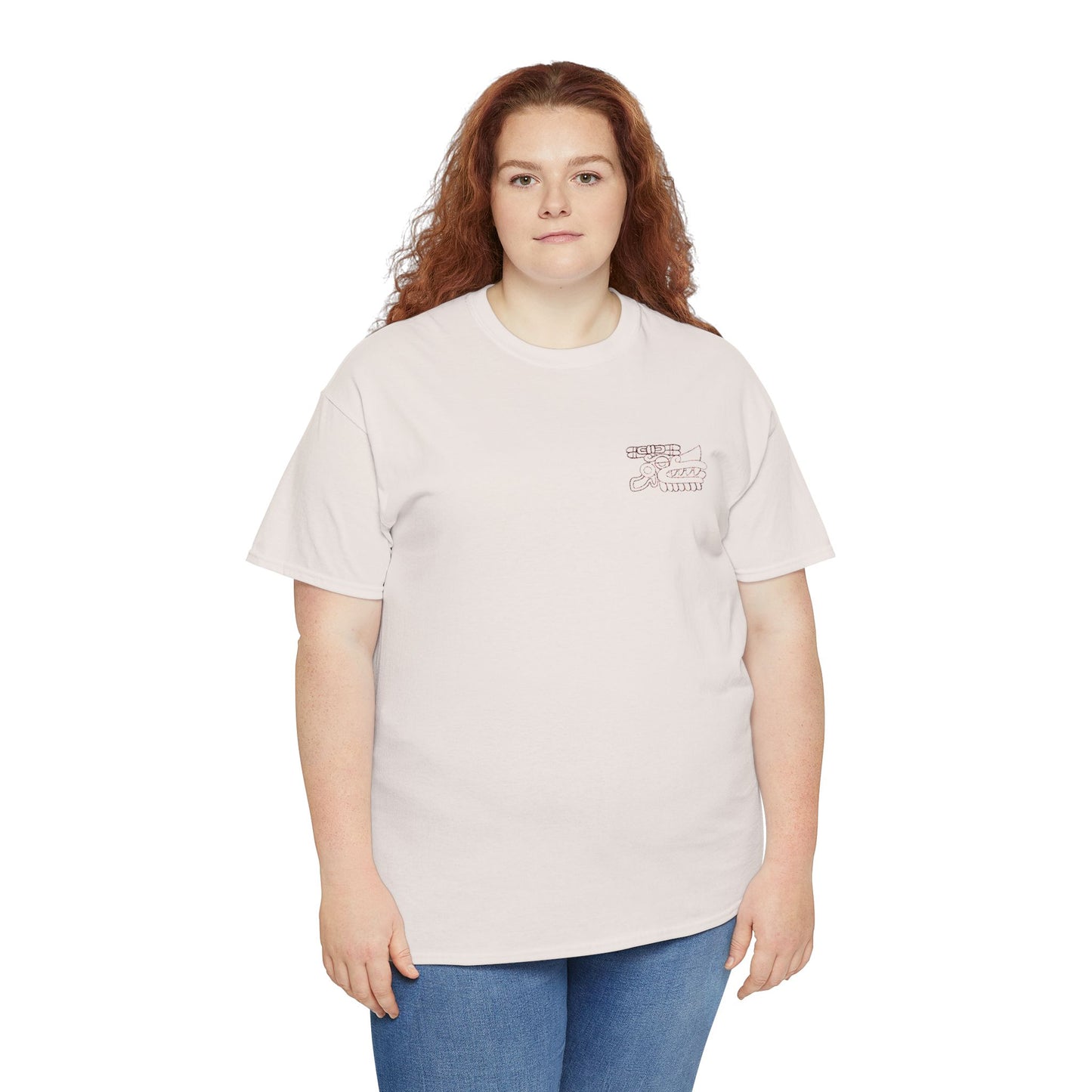 Ehecatl WindTonalli Embroidered Design T-Shirt