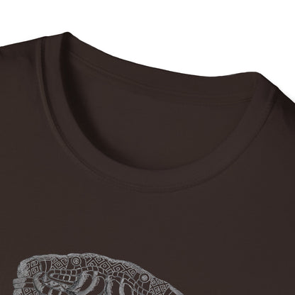 Coatlicue Tonantzin T-Shirt – Ancient Mesoamerican Glyph Illustration Tee