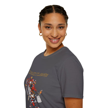 Tlahuiztlampa Quetzalcoatl Unisex Softstyle T-Shirt| east direction| aztec dance| danza azteca| apparel| clothing| tshirt