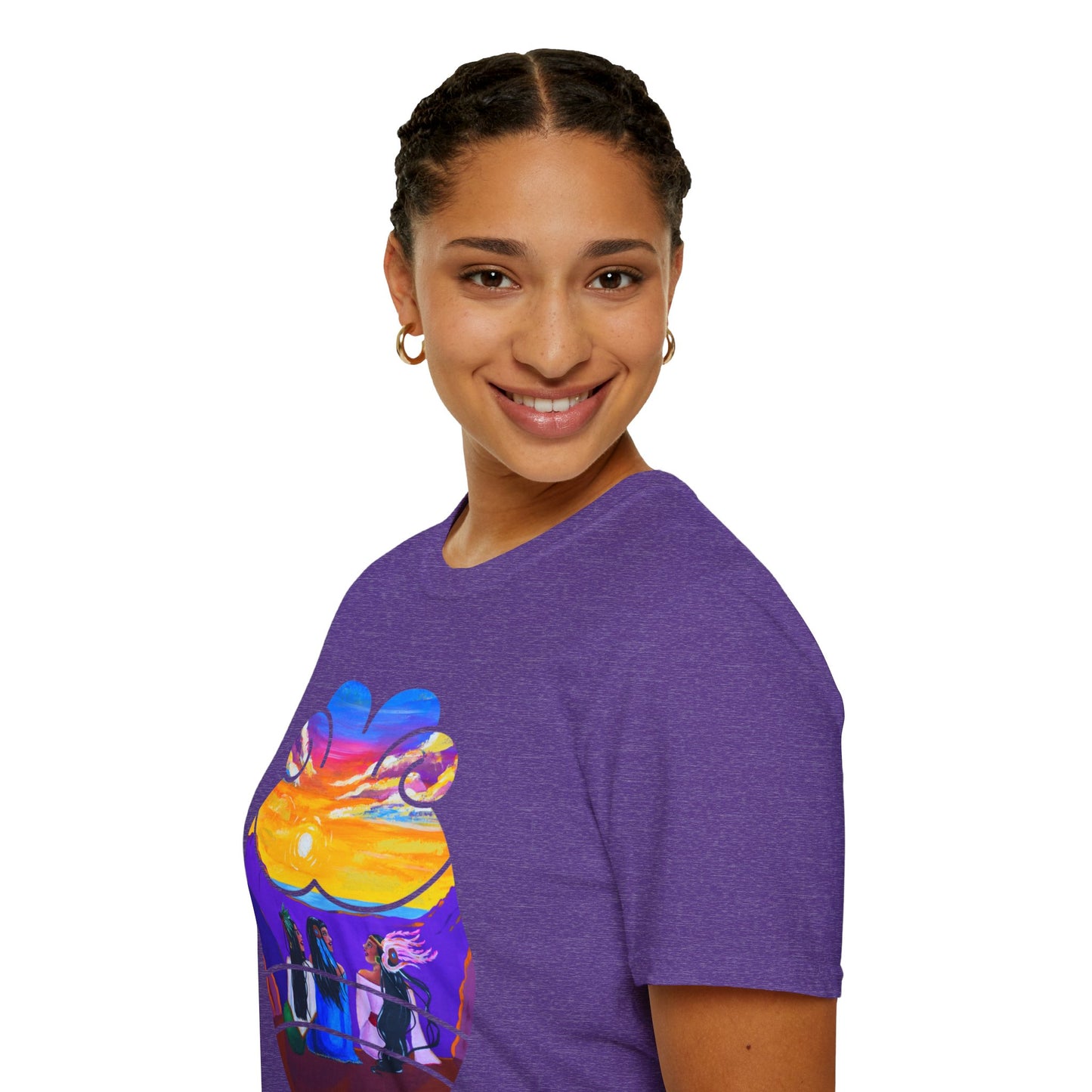 Camiseta unisex de estilo suave Amistad | Amistad azteca | Calpulli | Yollotl | Danza Azteca | Indígena | Danza azteca | Ropa | Ropa