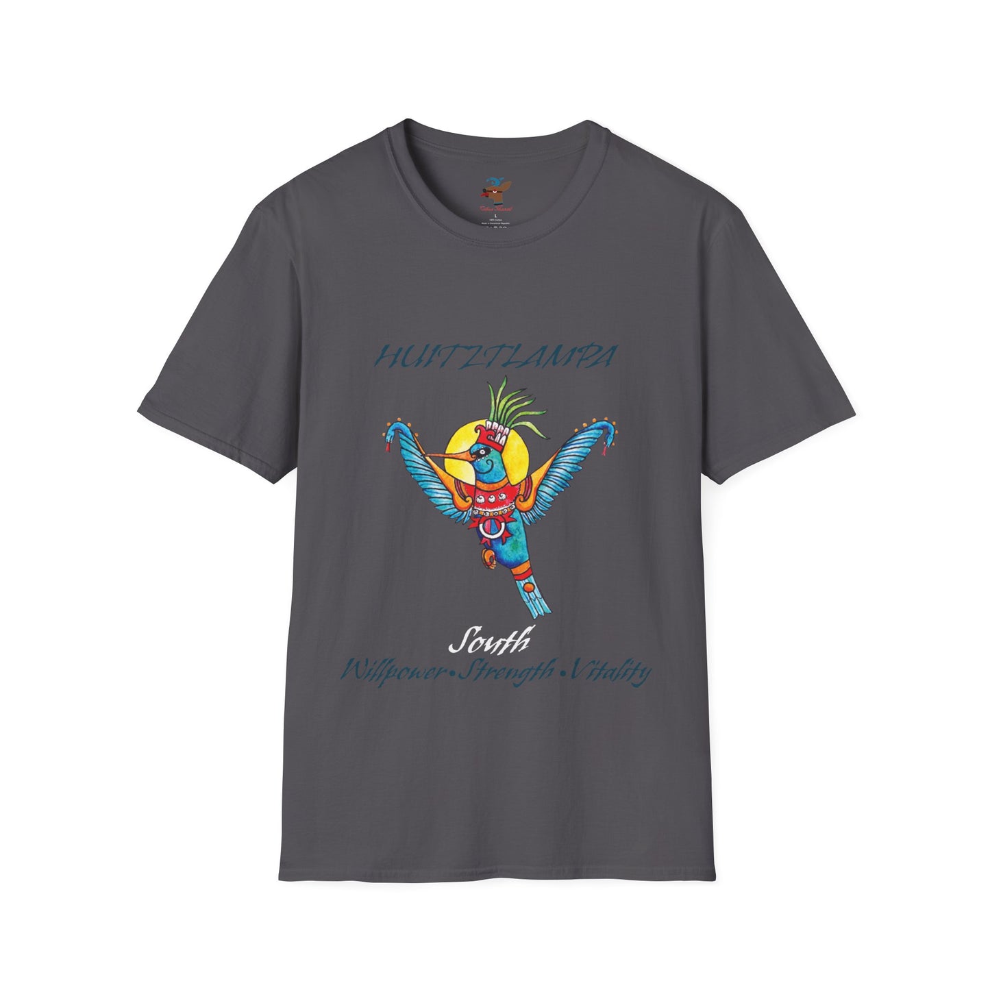 Huitztlampa Huitzilopochtli Unisex Softstyle T-Shirt| east direction| aztec dance| danza azteca| apparel| clothing| tshirt