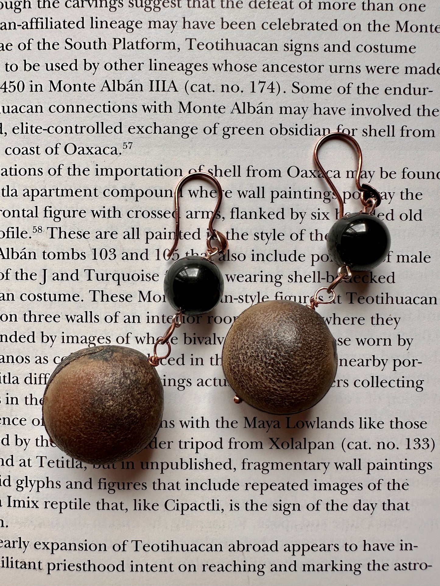 Obsidian Ojo de Venado Earrings no.2