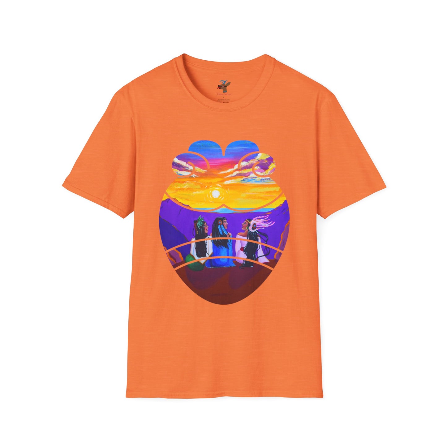 Camiseta unisex de estilo suave Amistad | Amistad azteca | Calpulli | Yollotl | Danza Azteca | Indígena | Danza azteca | Ropa | Ropa