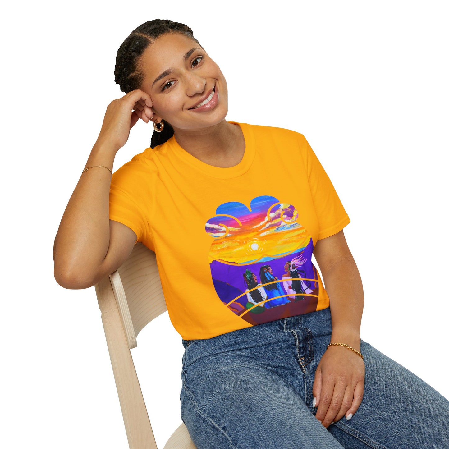 Camiseta unisex de estilo suave Amistad | Amistad azteca | Calpulli | Yollotl | Danza Azteca | Indígena | Danza azteca | Ropa | Ropa