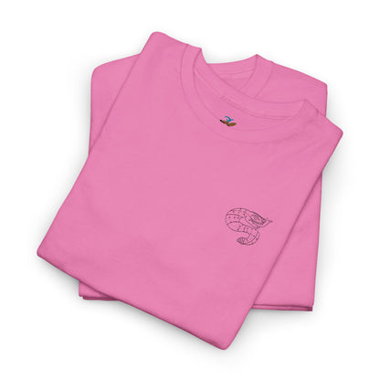 Coatl Snake Tonalli Embroidered Design T-Shirt