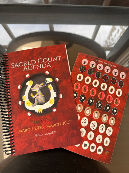 Sacred Count Agenda 2026-27| Softcover