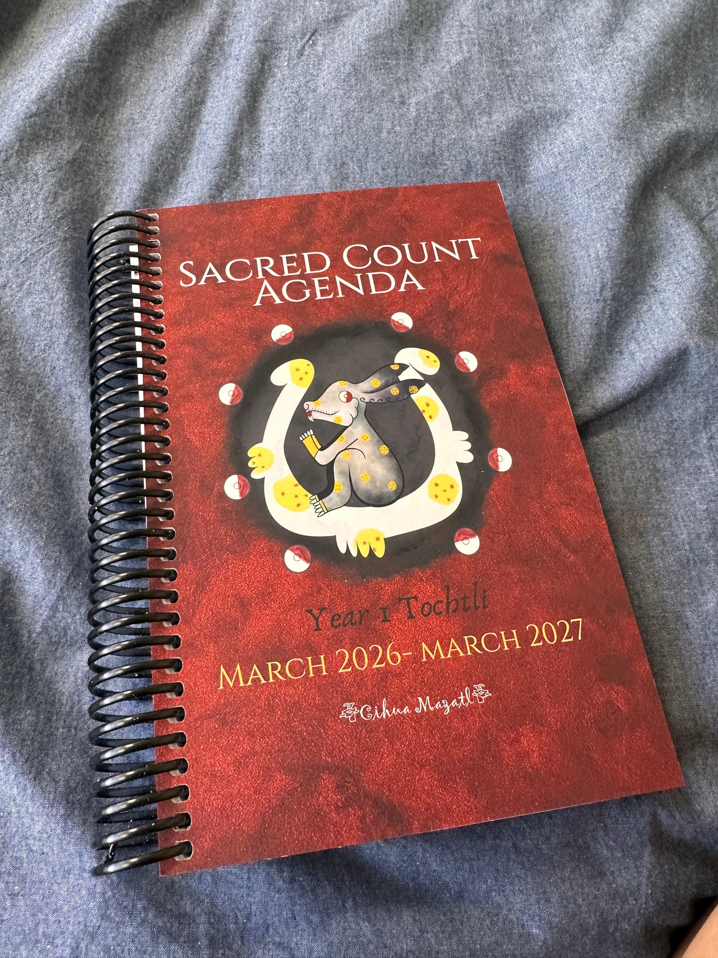 Sacred Count Agenda 2026-27| Softcover| REPRINT PREORDER