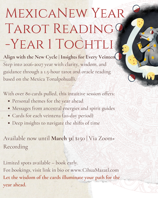 Mexica New Year Card Appointment