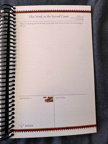Sacred Count Agenda 2026-27| Softcover