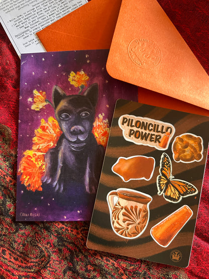 Tlacuilolli Del Fuego Mail Club Subscription| snail mail| art mail