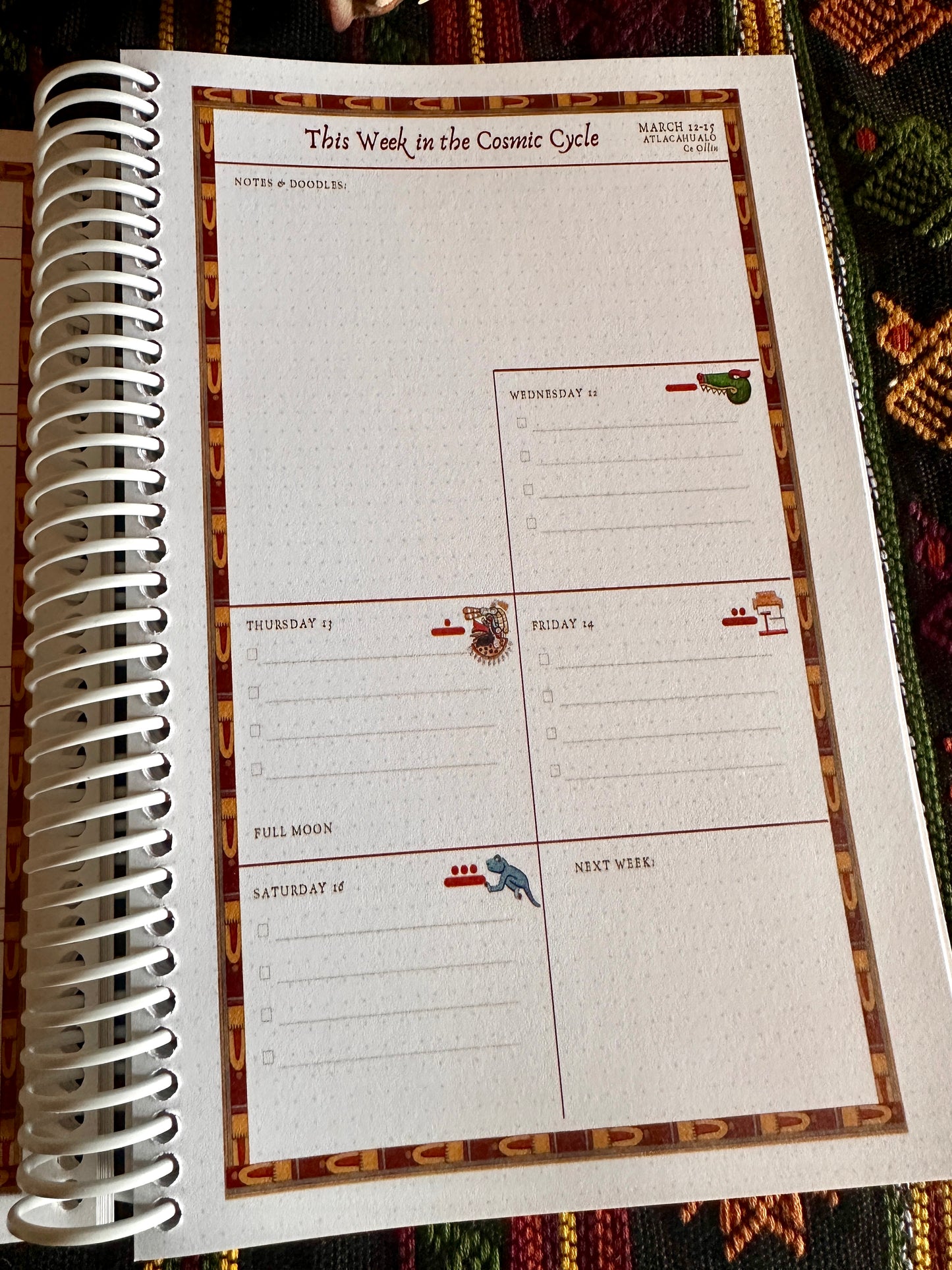 Pre-Order Reprint Sacred Count Agenda| Softcover