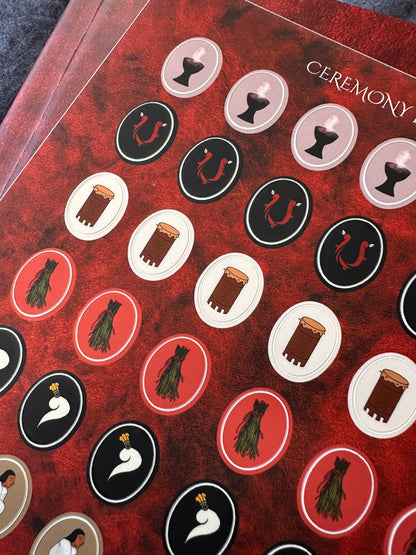 Ceremony Record Sticker Sheet