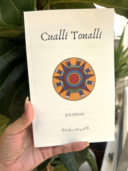 Pre-Order Cualli Tonalli Journal | Tonalpohualli Daily Reflection Journal with 100 Prompts