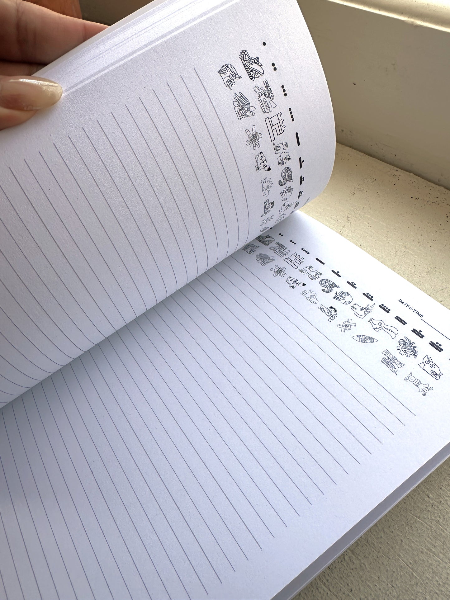Pre-Order Cualli Tonalli Journal | Tonalpohualli Daily Reflection Journal with 100 Prompts