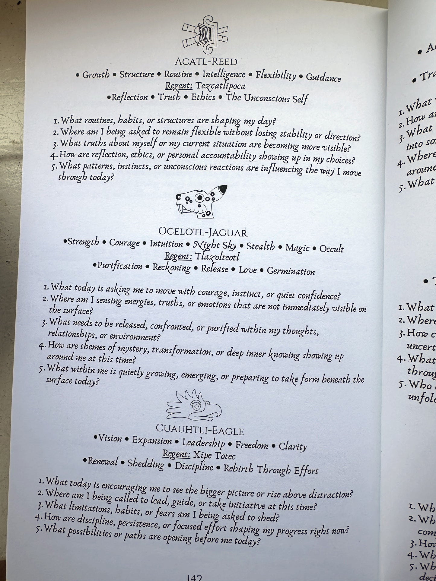 Pre-Order Cualli Tonalli Journal | Tonalpohualli Daily Reflection Journal with 100 Prompts