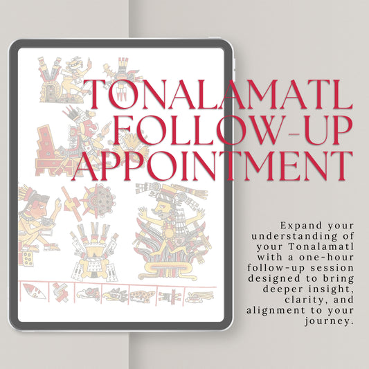 Cita TONALAMATL | Individual o Familiar | Lectura Tonalli