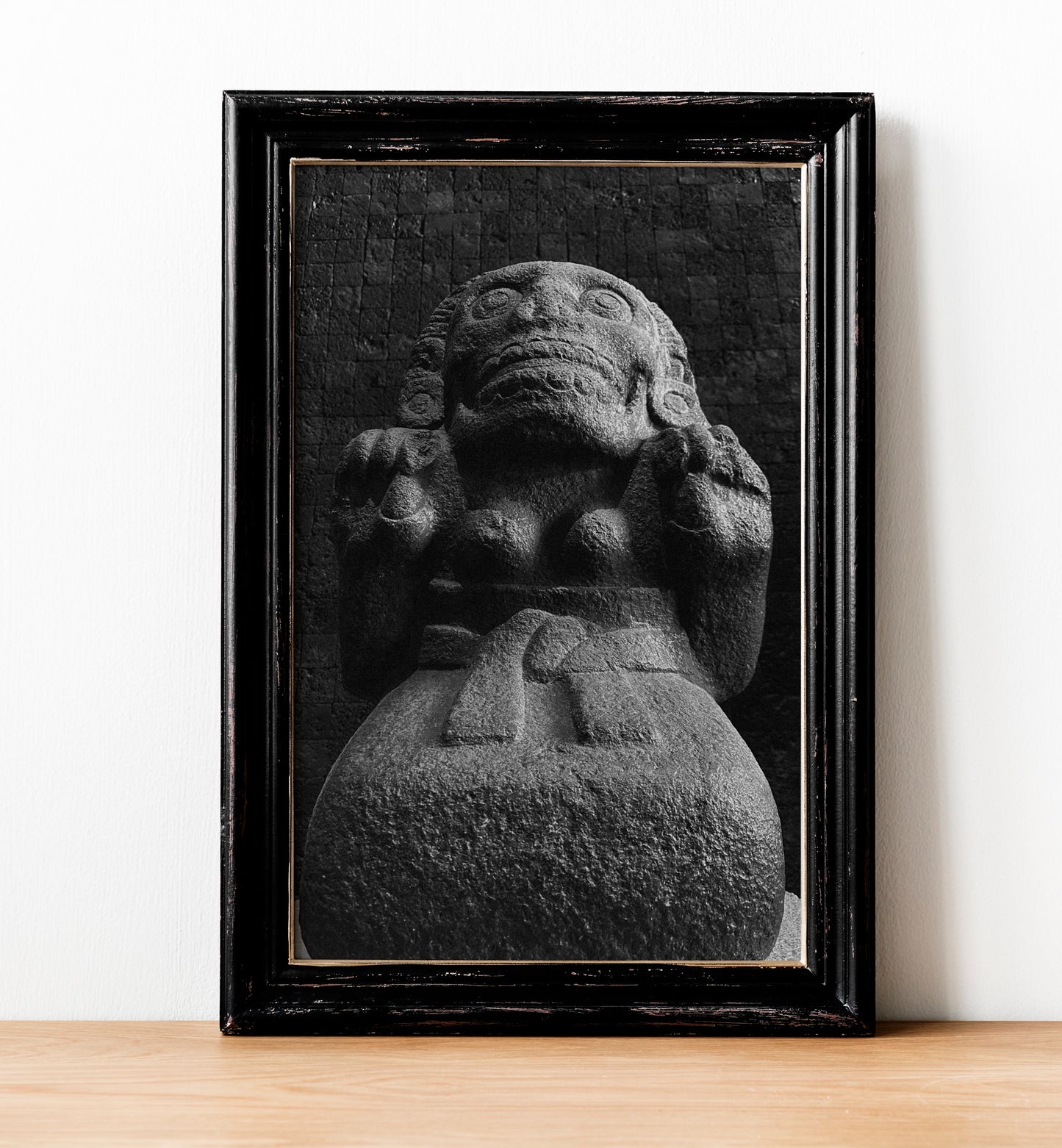 Cihuateotl Fine Art Photography Print| Aztec Calendar