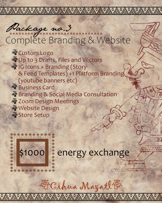 Complete Branding & Website Graphic Design Package no.3