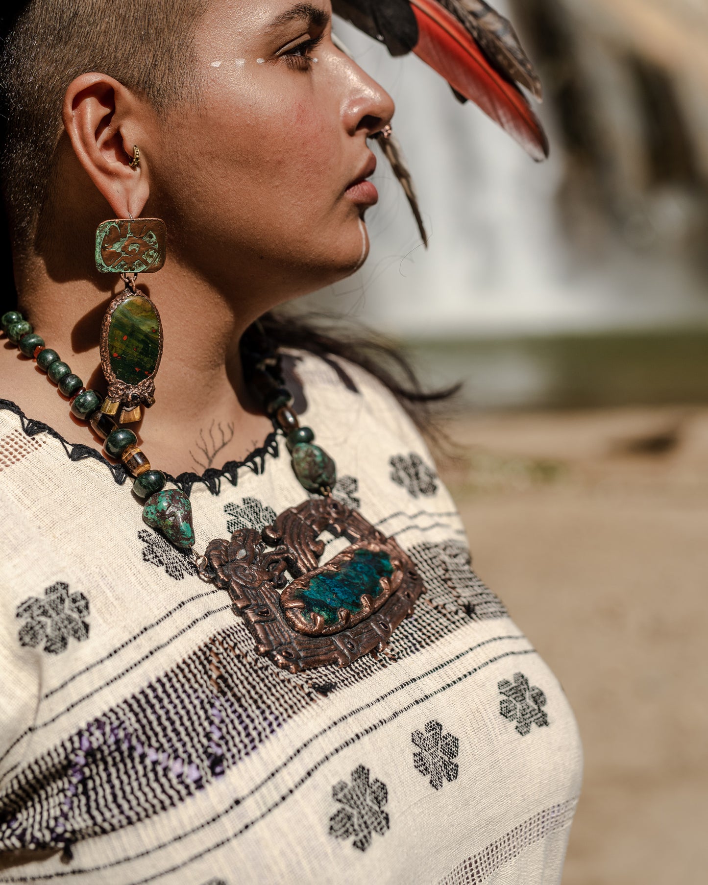Kukulkan Quetzalcoatl Power Necklace| Back to the Ancestors